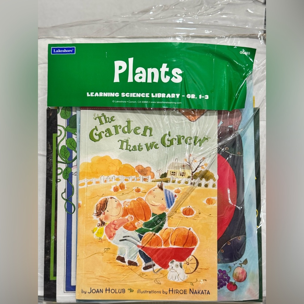 Lakeshore "Plants" Learning Science Library ✨5 Books✨